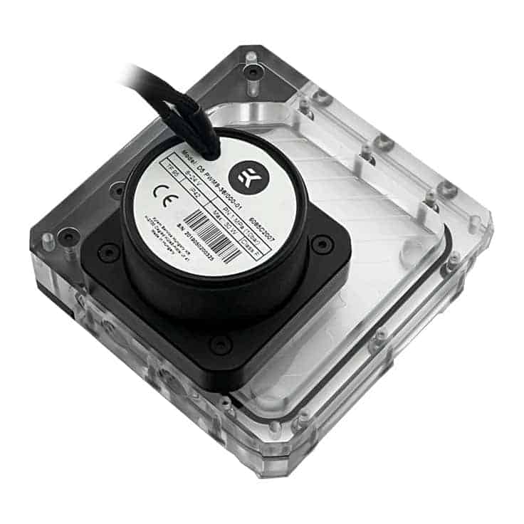 EK-Quantum Kinetic FLT 120 D5 Pump-Reservoir Unit PWM D-RGB - Plexi